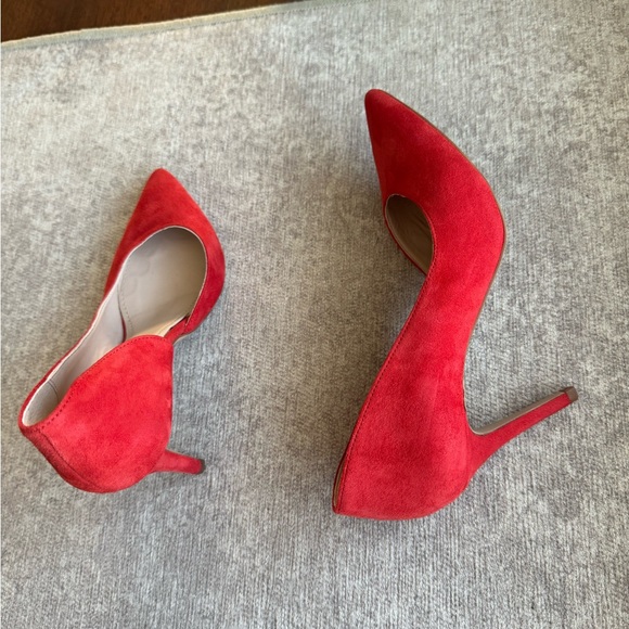 Gently used H&M heels in red orange color. Size 6.5US/37EU. Great condition! - Picture 10 of 11